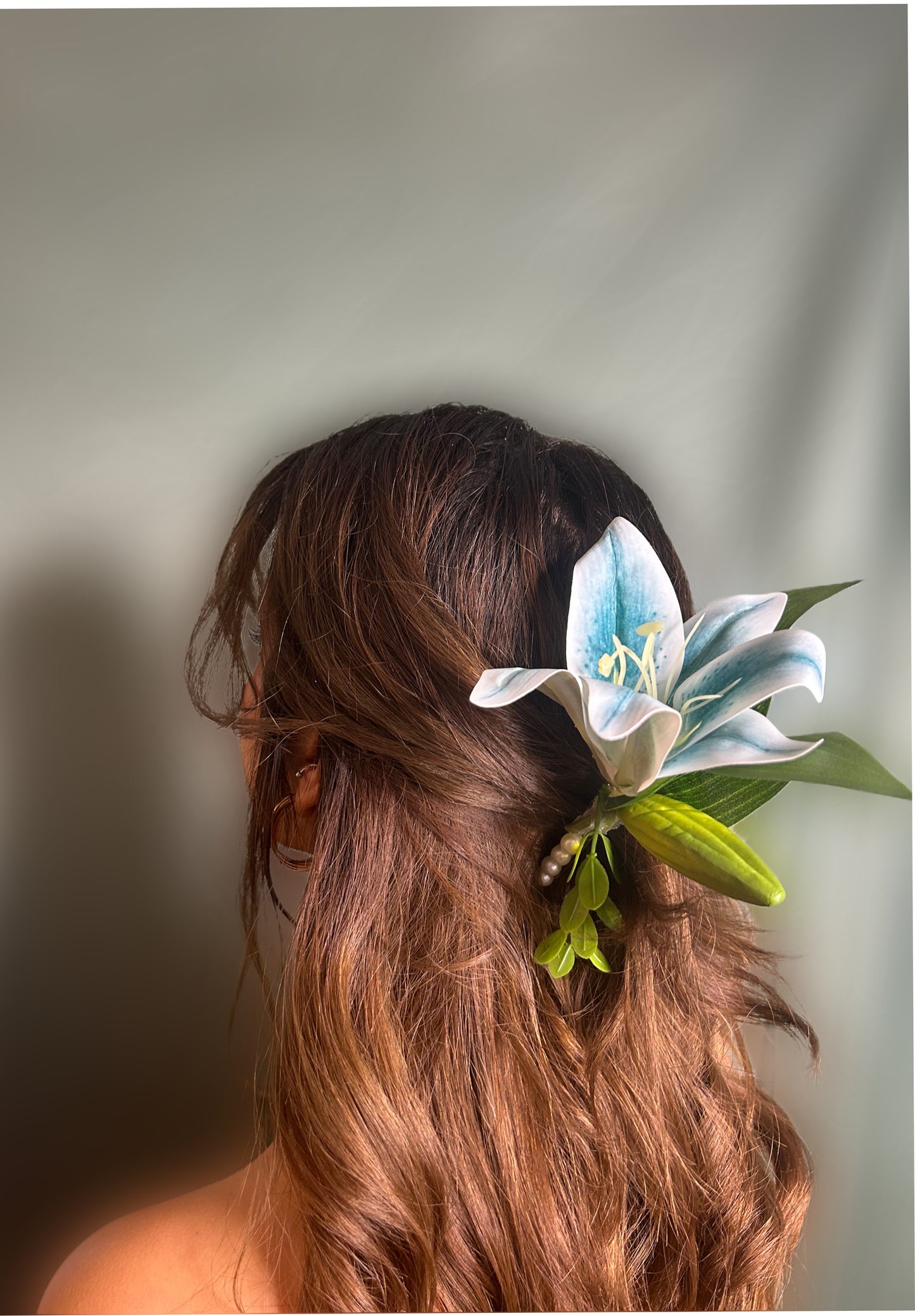 Orquidia Hair Clip (Turquoise)